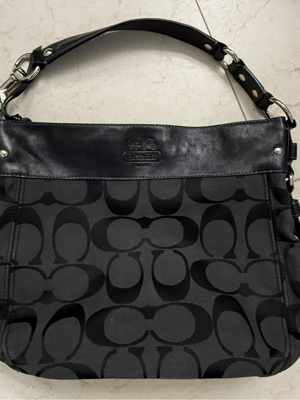 Vintage Coach Zoe Large Y2K Hobo Purse